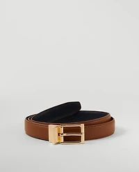 Ann Taylor Reversible Belt Size XL Night Sky Women's