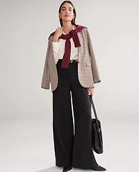 Ann Taylor The Petite Modern Wide-Leg Trouser Pant Women's