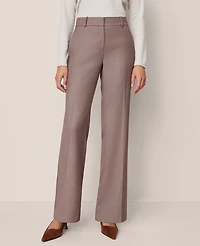 Ann Taylor The Petite Jayne Trouser Pant Cardamom Heather Women's