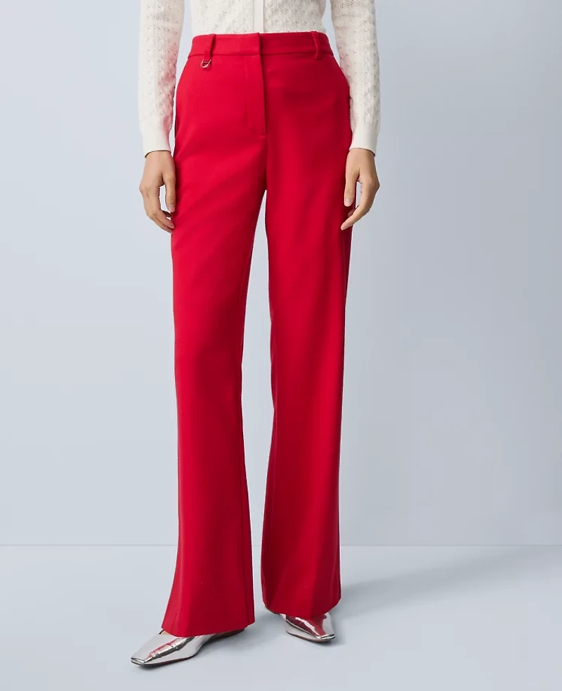 Ann Taylor The Petite Slim Flare Trouser Bi-Stretch Women's