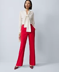Ann Taylor The Petite Slim Flare Trouser Bi-Stretch Women's