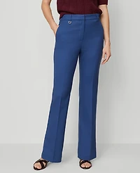 Ann Taylor The Petite Slim Flare Trouser Pant Bi-Stretch Women's