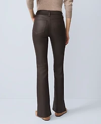 Ann Taylor The Coated Boot Jean Brown Women's