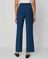 Ann Taylor The Petite Flare Ankle Pant Fluid Crepe - Curvy Fit Moonlit Backdrop Women's