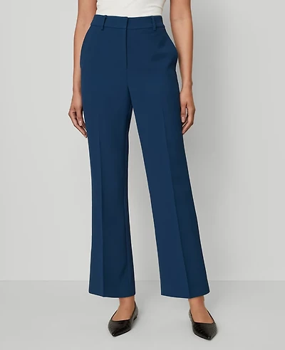 Ann Taylor The Flare Ankle Pant Fluid Crepe