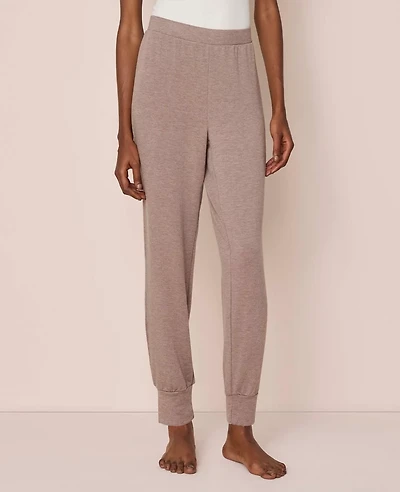 Ann Taylor Jogger Lounge Pant Cardamom Heather Women's