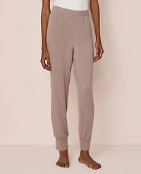 Ann Taylor Jogger Lounge Pant Cardamom Heather Women's