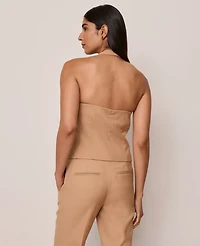 Ann Taylor The Halter Vest Sesame Women's