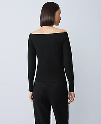 Ann Taylor Off-The-Shoulder Sweater Women's