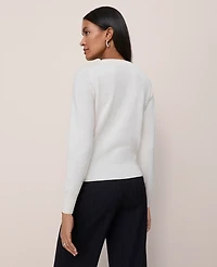 Ann Taylor Cashmere Crew Neck Sweater Women's