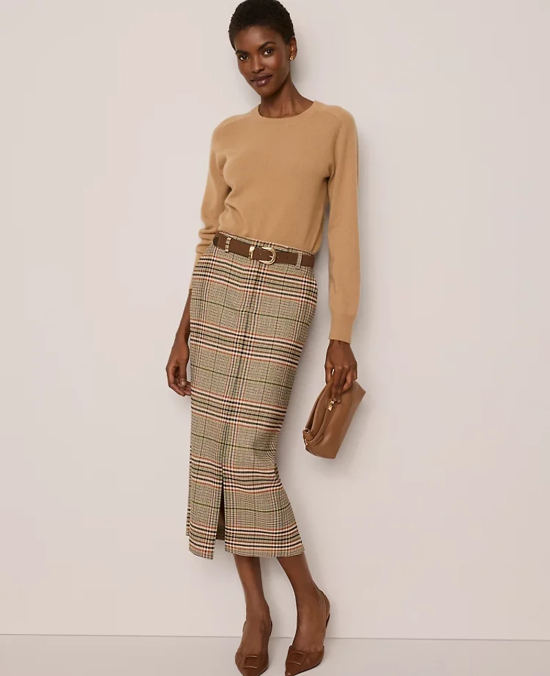 Ann Taylor Cashmere Crew Neck Sweater Women's