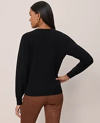 Ann Taylor Cashmere V-Neck Sweater Women's