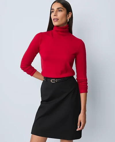 Ann Taylor Petite Essential Turtleneck Sweater Women's