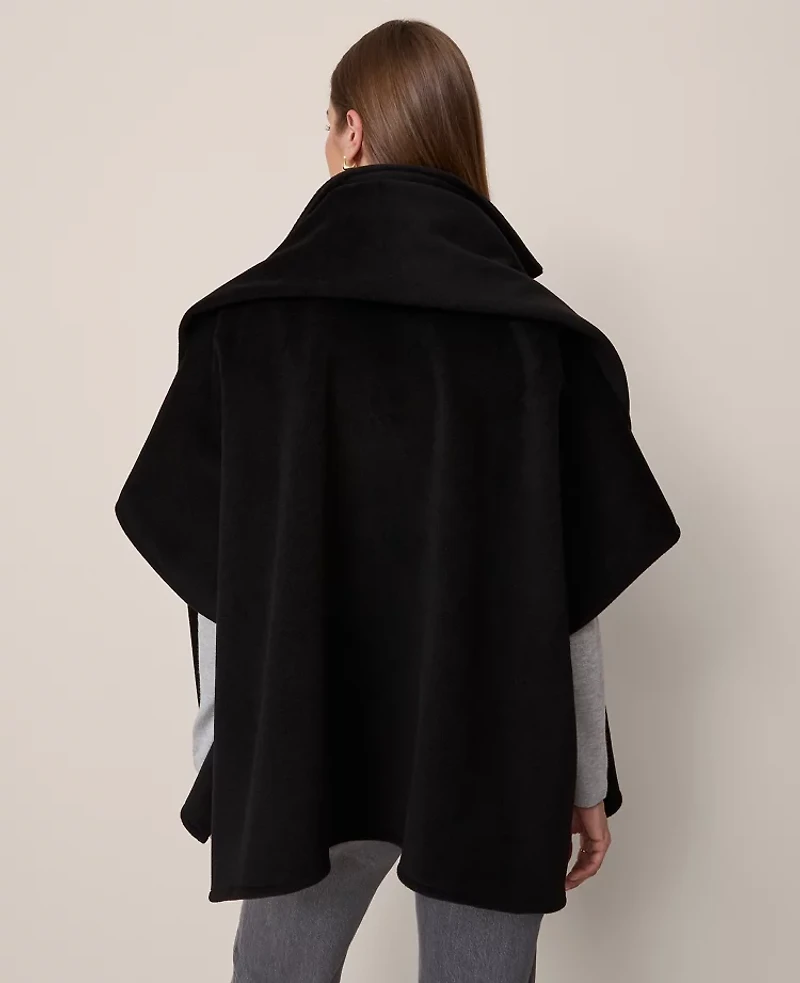 Ann Taylor Zip Scarf Poncho Women's
