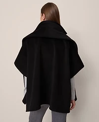 Ann Taylor Zip Scarf Poncho Women's