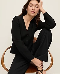 Ann Taylor V-Neck Cardigan Women's