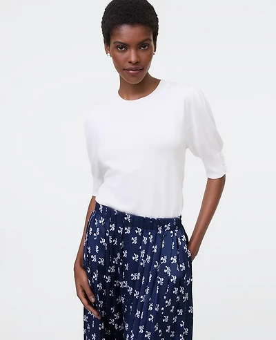 Ann Taylor Button Sweater T-Shirt Women's