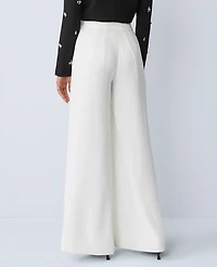 Ann Taylor The Statement Palazzo Pant Winter White Women's