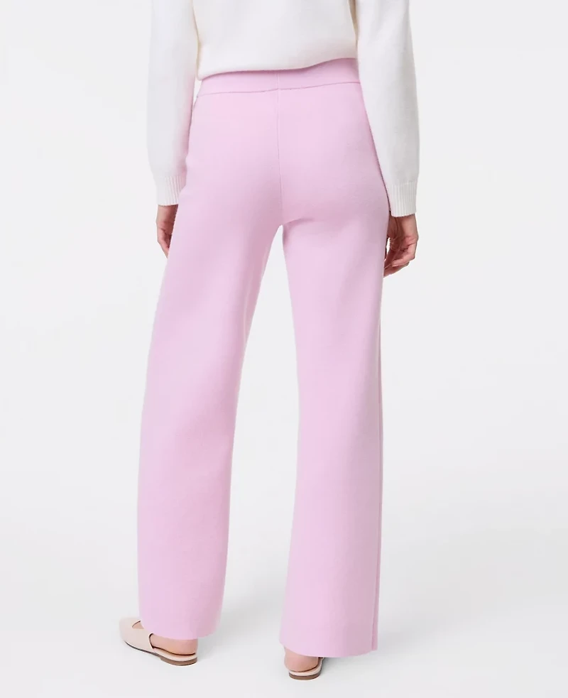 Ann Taylor Weekend Collection Pull-On Wide-Leg Sweater Pant Women's