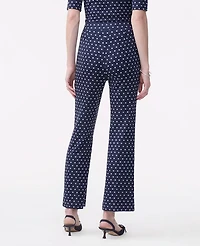 Ann Taylor The Dotted Flare Ankle Pant Night Sky Women's
