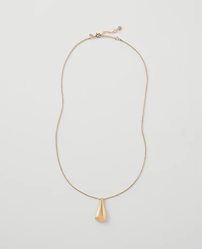 Ann Taylor Teardrop Pendant Necklace Women's