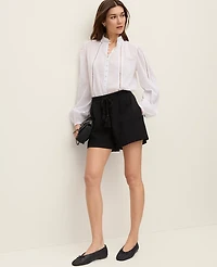 Ann Taylor Embroidered Blouse Women's