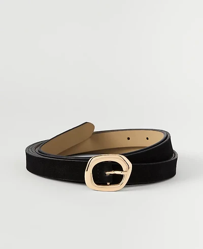 Ann Taylor Suede Double Wrap Belt Women's