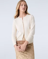 Ann Taylor Cardigan Seedpearl Women's