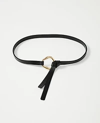 Ann Taylor Leather Knot Belt Women's