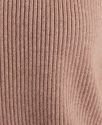 Ann Taylor Haven Well Within Organic Cotton Cashmere Drop Shoulder T-Shirt Desert Clay Heather Women's