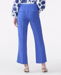 Ann Taylor The Petite Relaxed Jayne Trouser Textured Crepe Women's