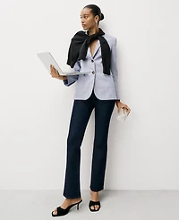 Ann Taylor The Cropped Boot Jean Classic Rinse Wash Women's