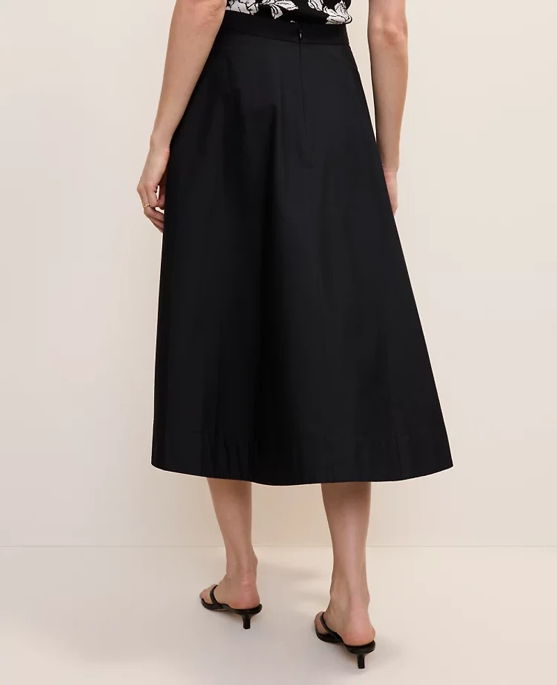 Ann Taylor Petite Full Midi Skirt Women's