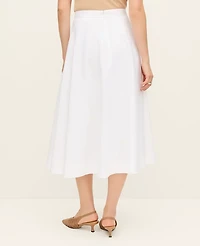 Ann Taylor Petite Full Midi Skirt Women's