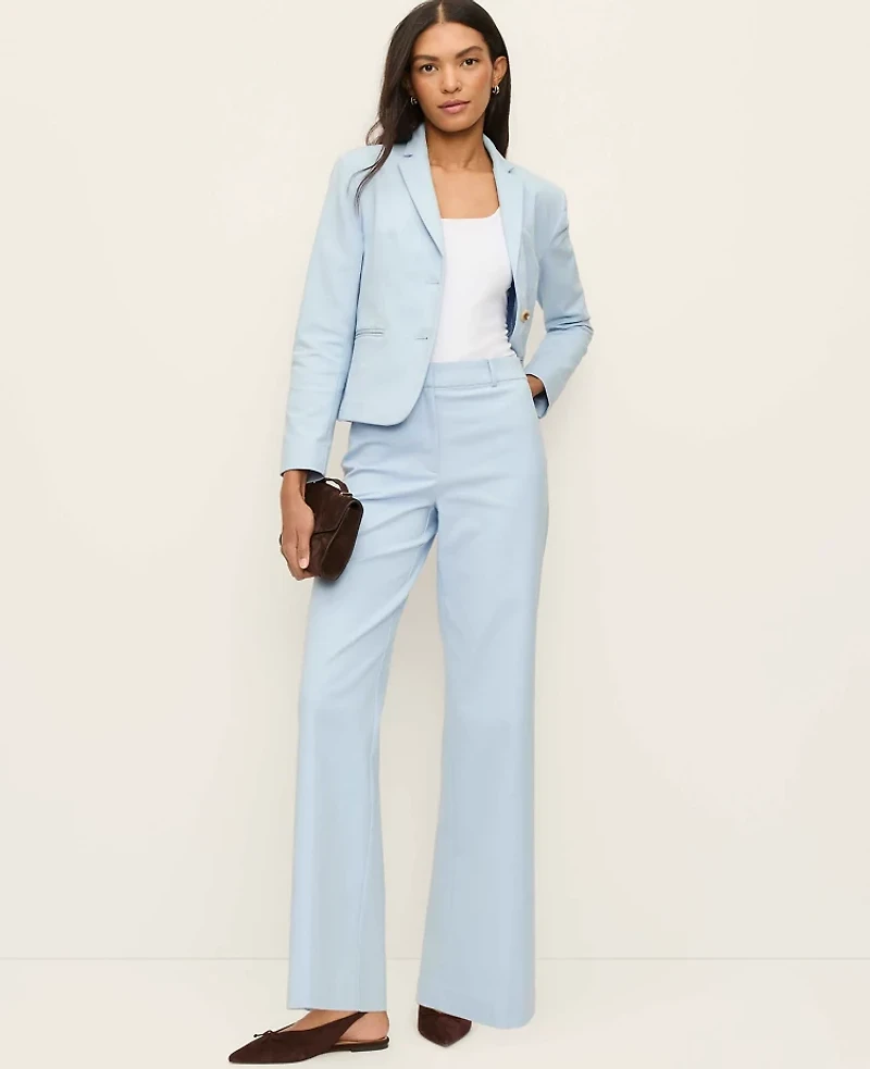 Ann Taylor The Petite Two-Button Blazer Doubleweave Women's