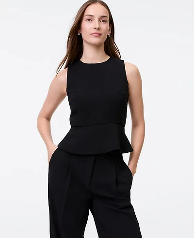 Ann Taylor Peplum Top Women's