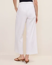 Ann Taylor The Petite Easy Fit Grace Pant White Women's