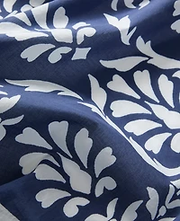 Ann Taylor Floral Scarf Daydream Blue Women's