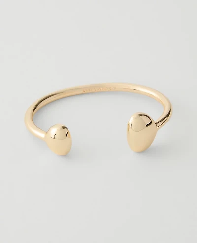 Ann Taylor Thin Cuff Bracelet Goldtone Women's