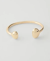 Ann Taylor Thin Cuff Bracelet Goldtone Women's