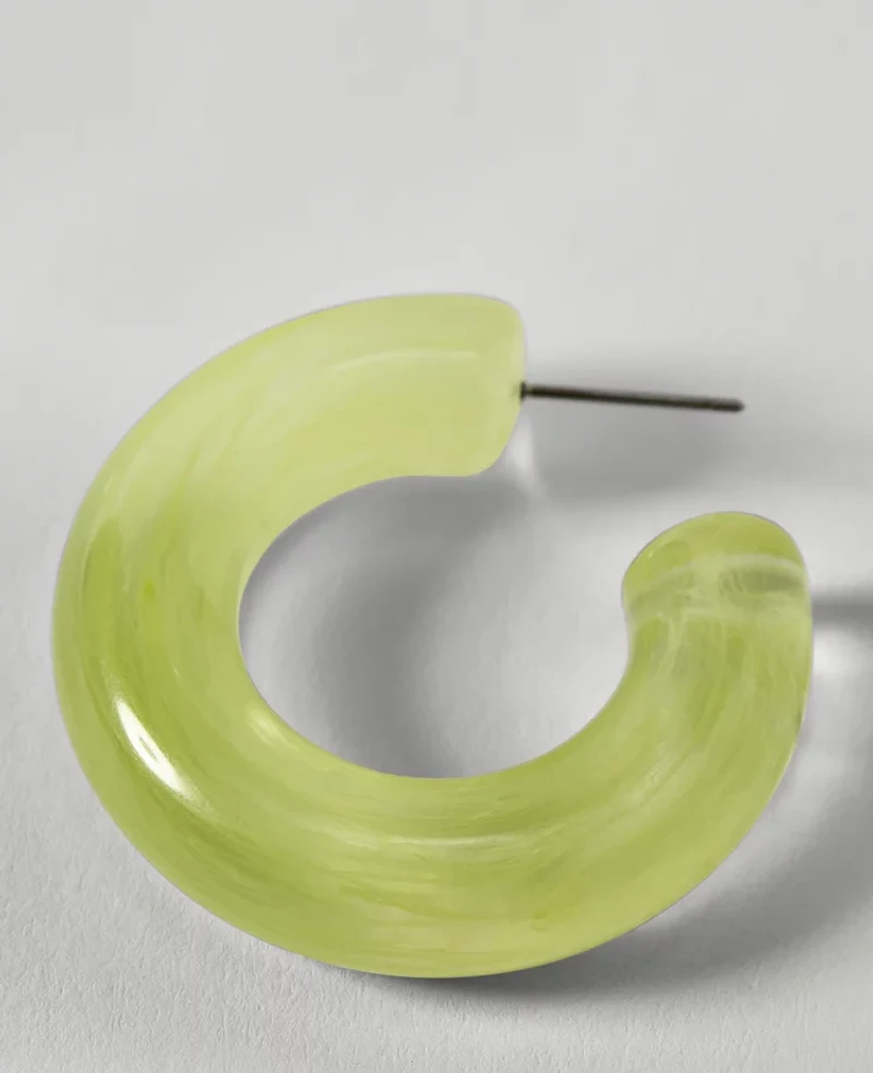 Ann Taylor Enamel Hoop Earrings Women's