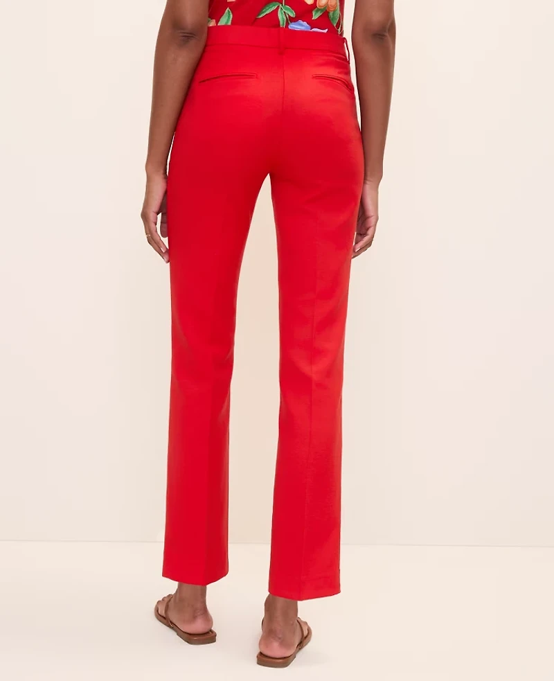Ann Taylor The Sophia Pant — Curvy Fit Bright Cherry Women's