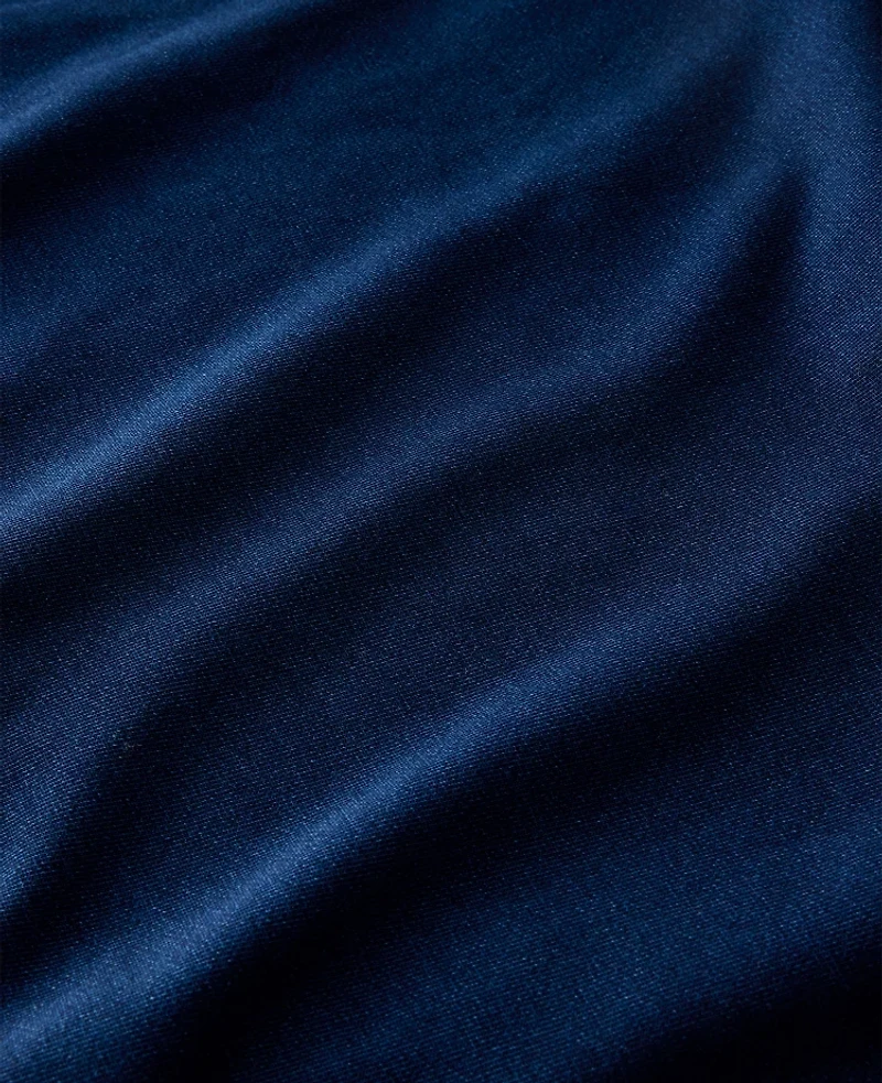 Ann Taylor Haven Well Within Indigo Cotton Terry Wide Leg Pants Dark Women's