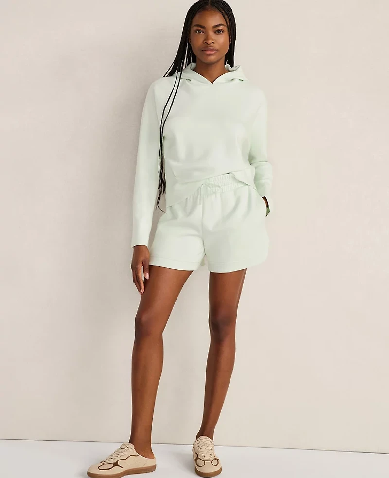 Ann Taylor Haven Well Within Soft Knit Shorts Trellis Women's
