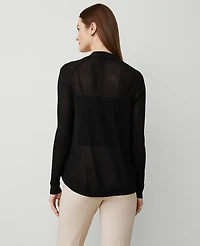 Ann Taylor Essential Open Cardigan Women's