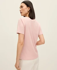 Ann Taylor Crew Neck T-Shirt Women's