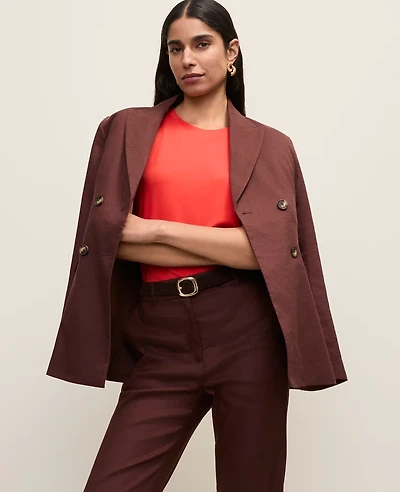 Ann Taylor Weekend Crew Neck T-Shirt Women's