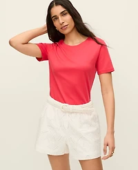 Ann Taylor Crew Neck T-Shirt Women's