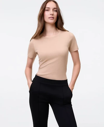 Ann Taylor Crew Neck T-Shirt Women's