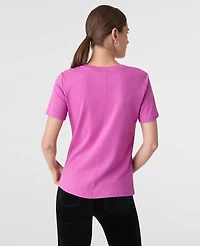 Ann Taylor Crew Neck T-Shirt Women's